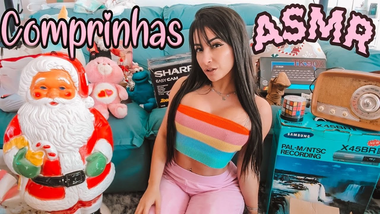 ASMR Achadinhos de Antiquários e Brechós ✨ Tesouros de SP e Curitiba + Sussurros Relaxantes 💖🛍️