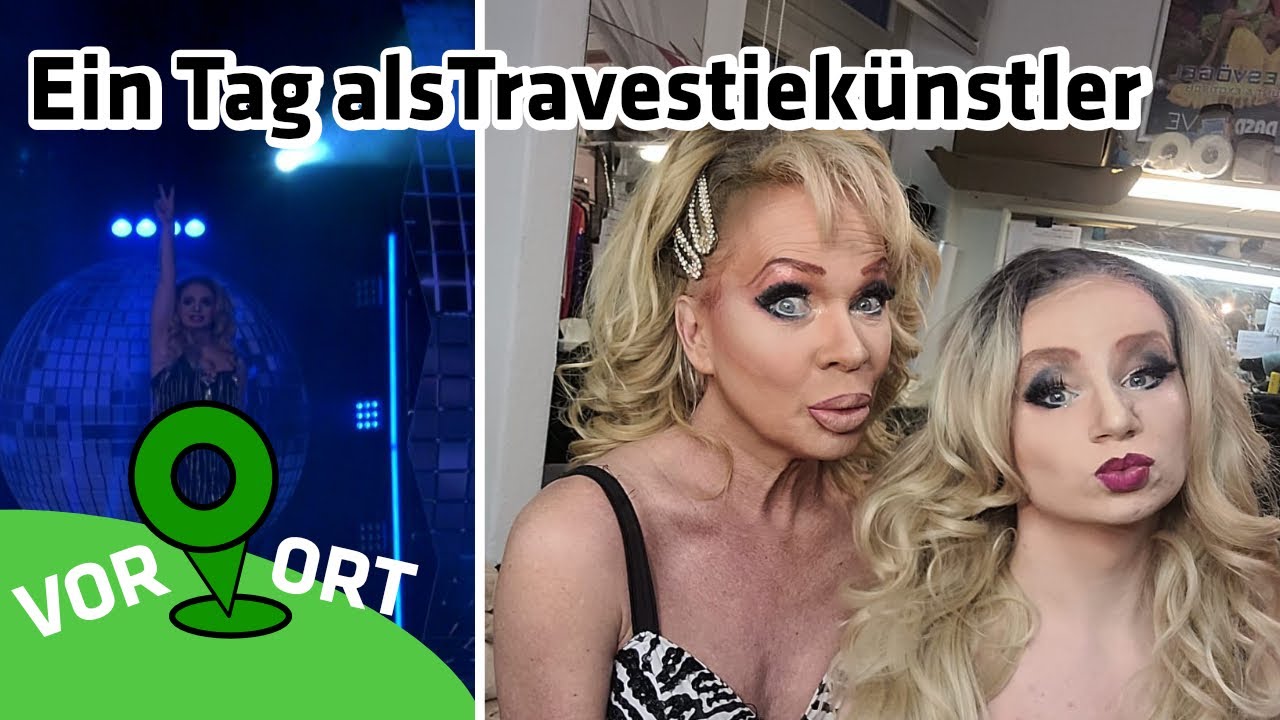 Vom Alltagslook zur Bühne - Mein Tag als Travestiekünstler | Vor Ort