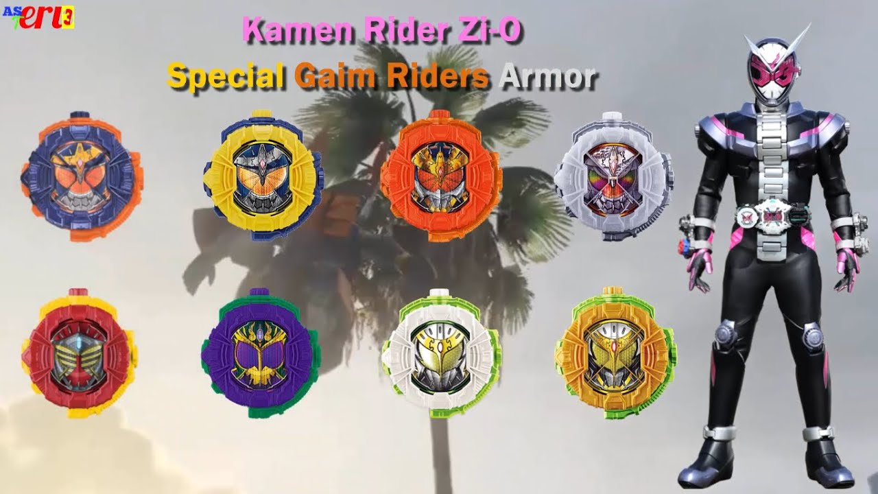 Special Gaim Ridewatches | Kamen Rider Zi-O All Rider Gaim Armor Fan Art | 仮面ライダージオウ