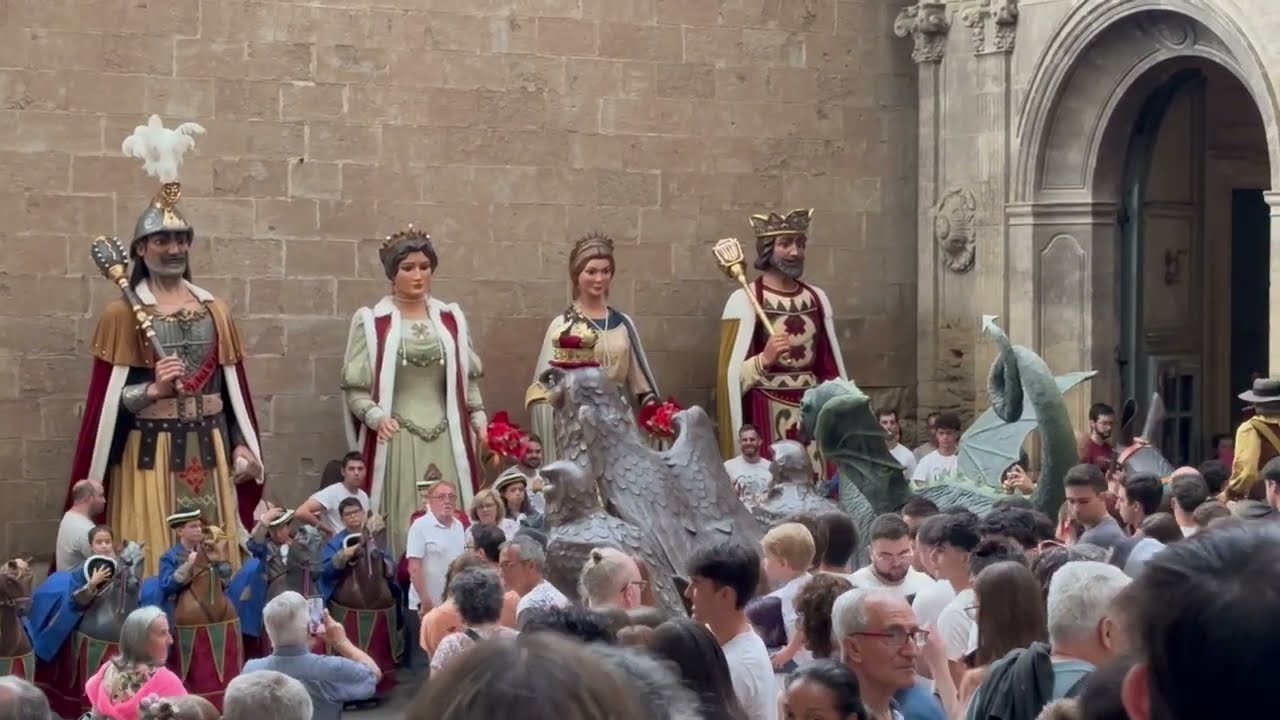 Processó Marededeu del Claustre - Arribada a la Catedral