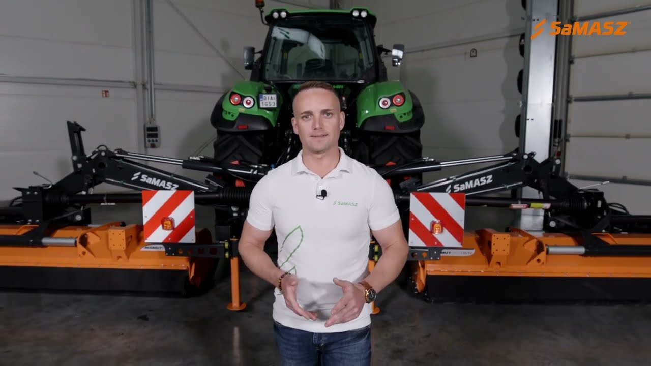 How to set up SaMASZ flail mowers MAMUT 860 Twin?