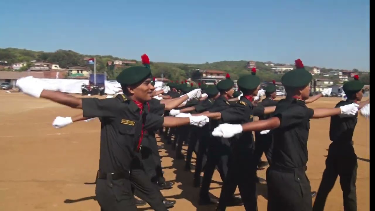 RaisingDay2025#Parade inspection & Drill