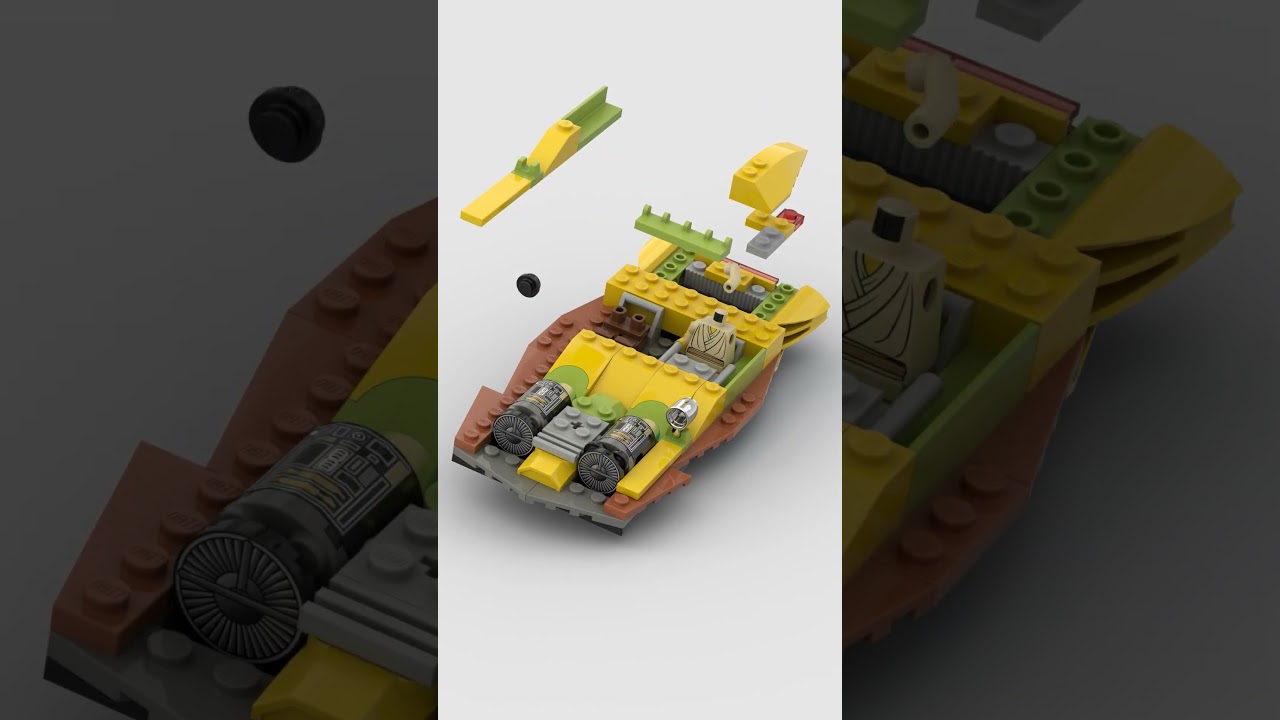 LEGO Star Wars - Bounty Hunter Pursuit - Speed Build!
