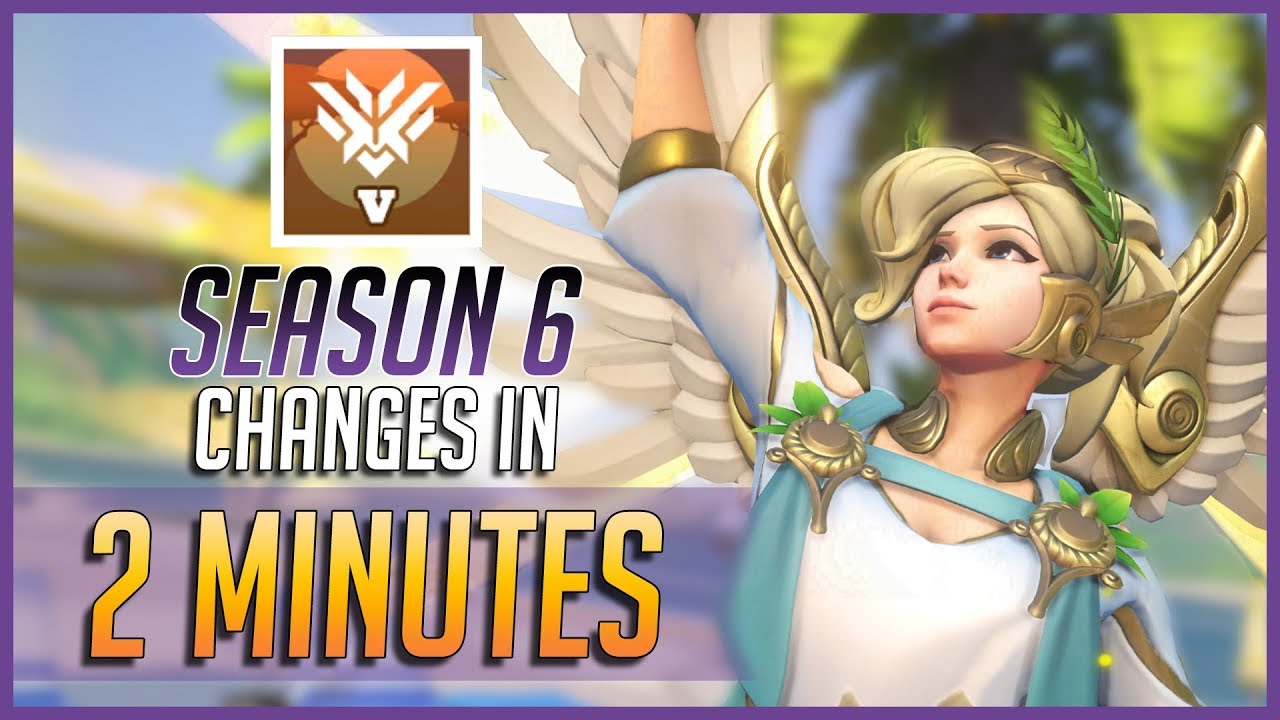 Overwatch - ALL SEASON 6 CHANGES IN 2 MINUTES