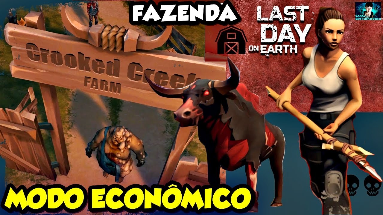 ●Fazenda INSANA! Técnica SECRETA sem GASTAR ARMAS 👁 Last Day On Earth