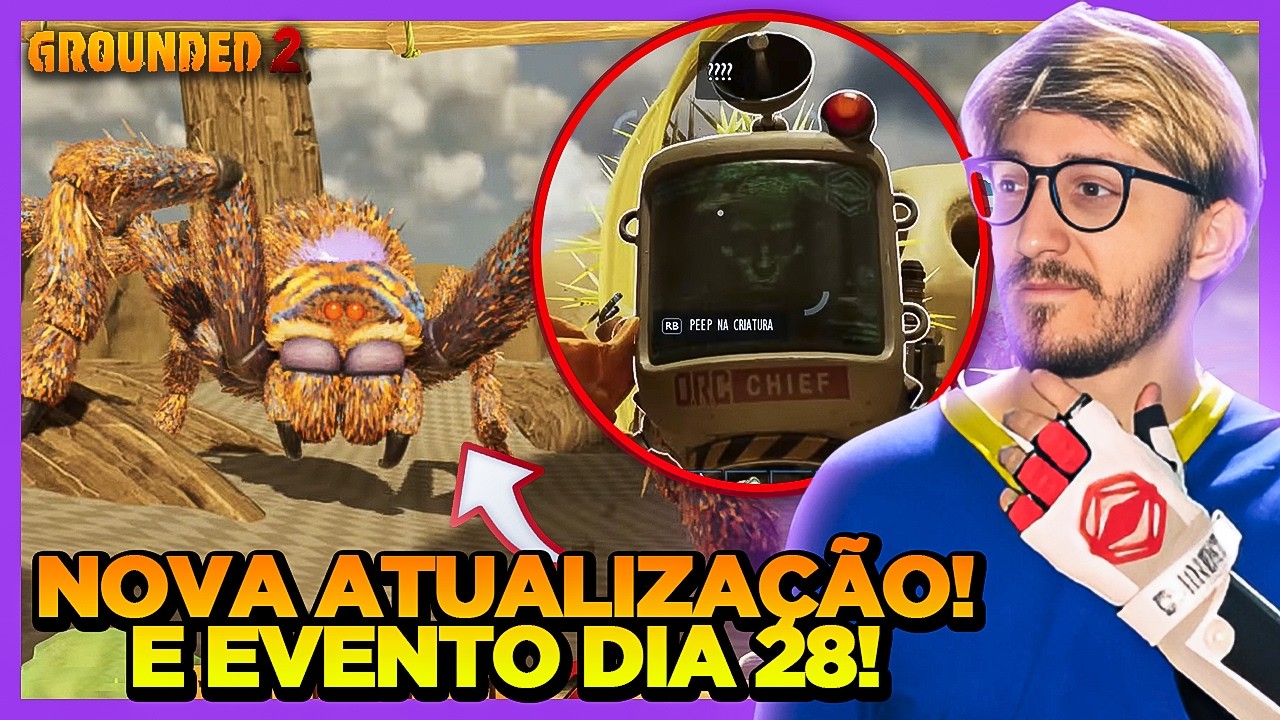 GROUNDED 2: Nova Atualização Chegando na Versão Normal, Evento dia 28 Com Novidades e Mais!