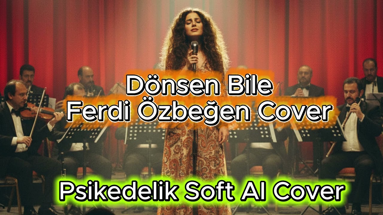 Dönsen Bile Ferdi Özbeğen Cover (AI Psikedelik Anadolu Rock Cover)