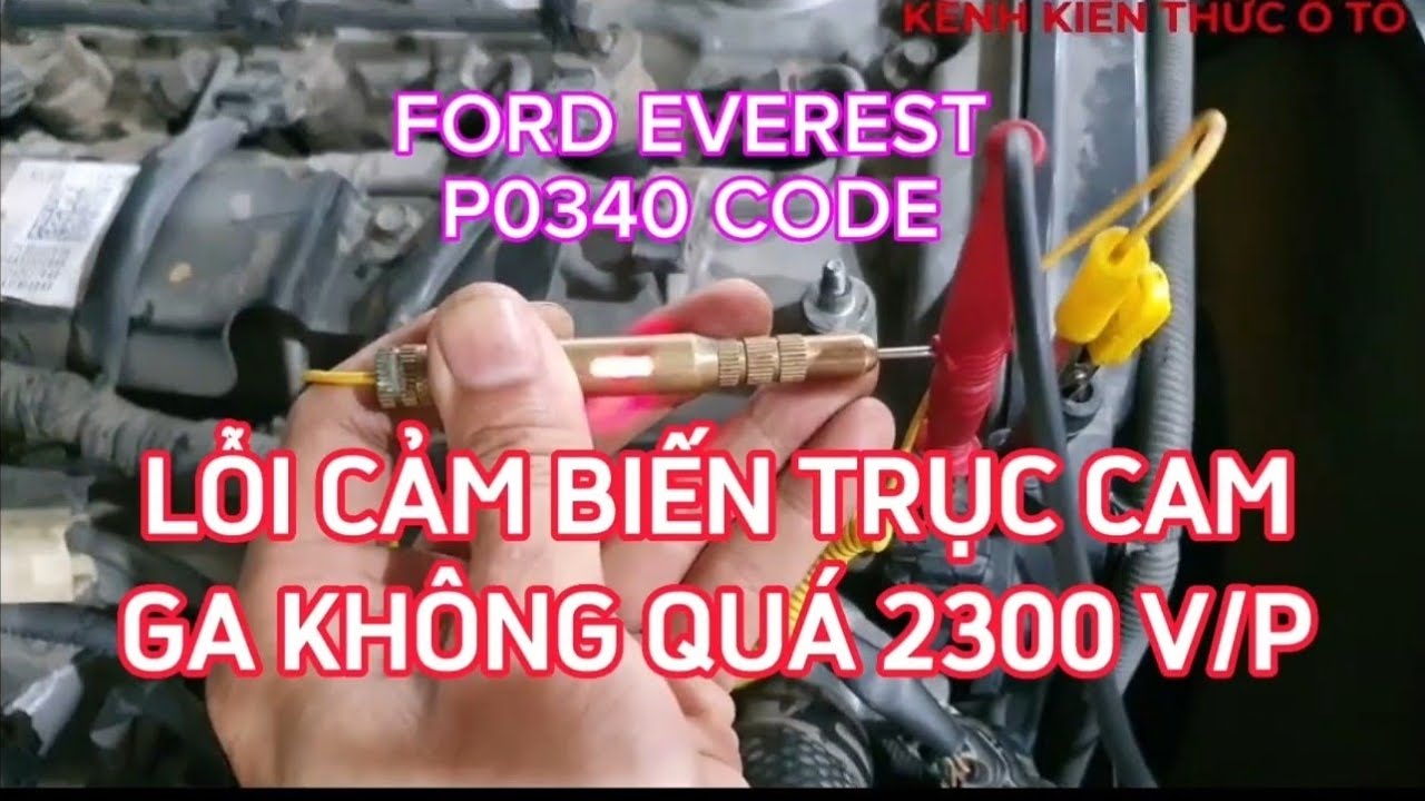 Ford Everest đạp ga không quá 2300 v/p @KENHKIENTHUCOTO