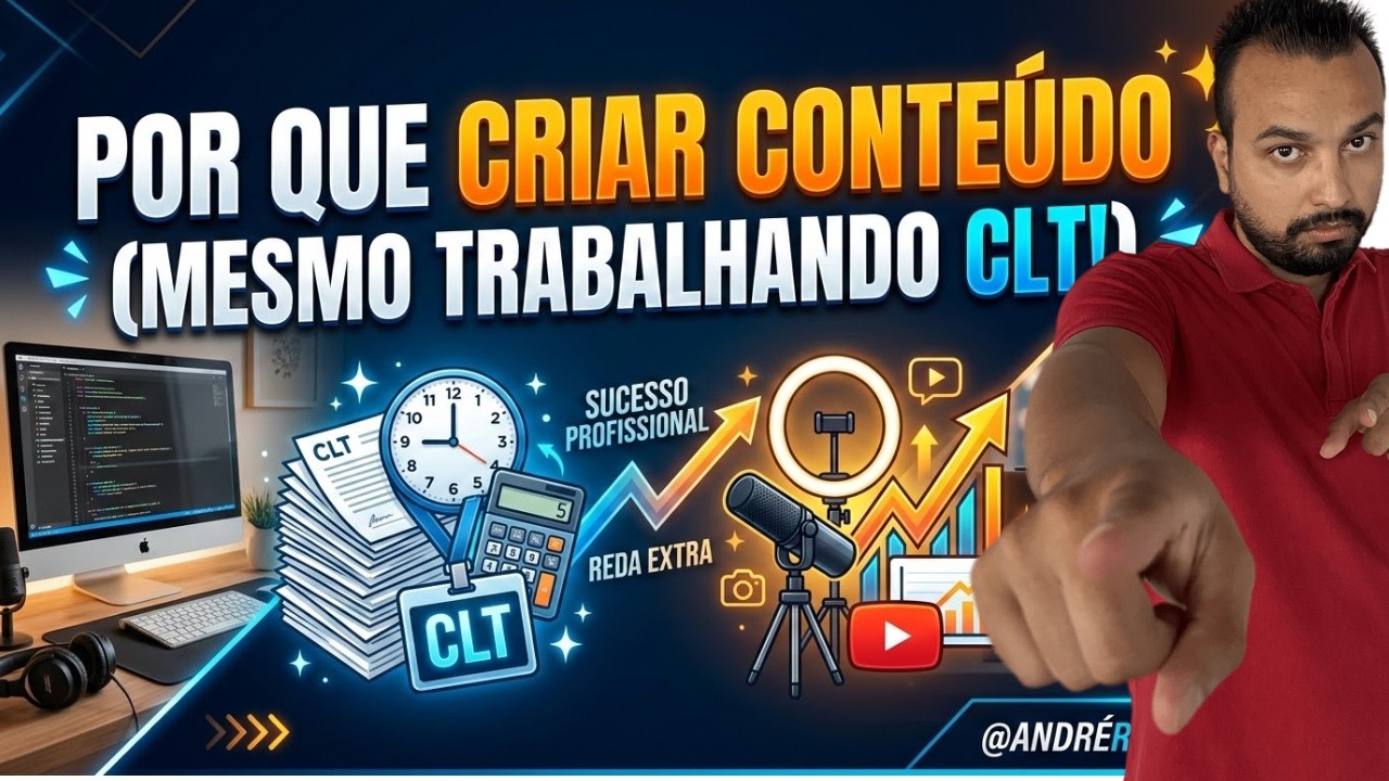 Por que você deveria criar conteúdo? mesmo trabalhando CLT!