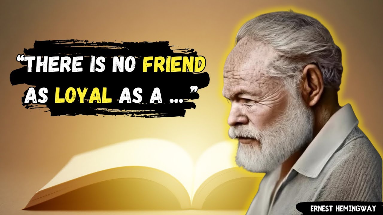 Ernest Hemingway's Literary Wisdom: Captivating Quotes from a Master Wordsmith