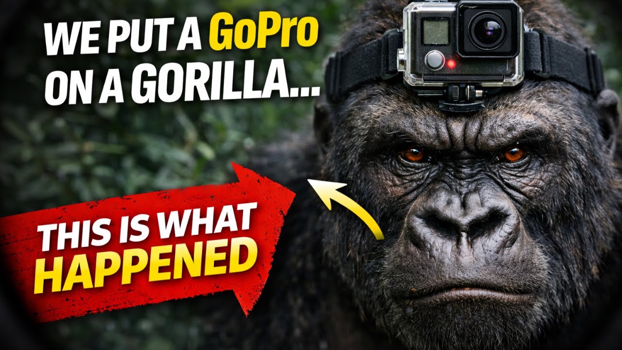 We Put a GoPro on a Gorilla… This Is What Happened