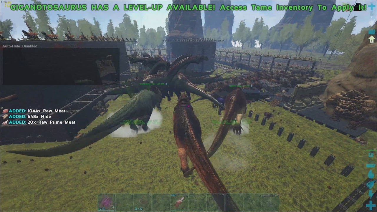 ARK OFFICIAL SERVER 116: BLDX MEATRUN