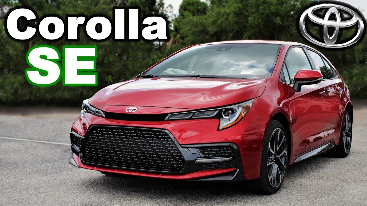 A SPORTY Corolla? 2020 Toyota Corolla SE Review