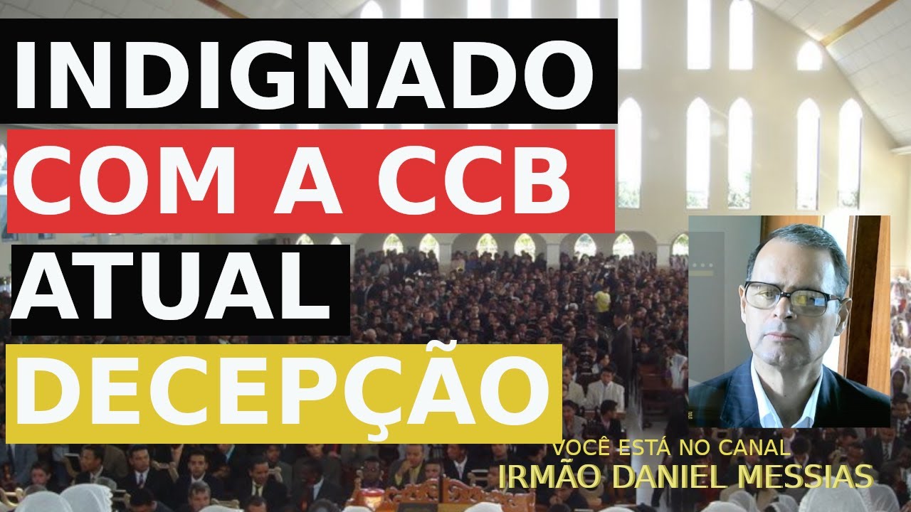 TRISTE O ESTADO ATUAL DA CCB