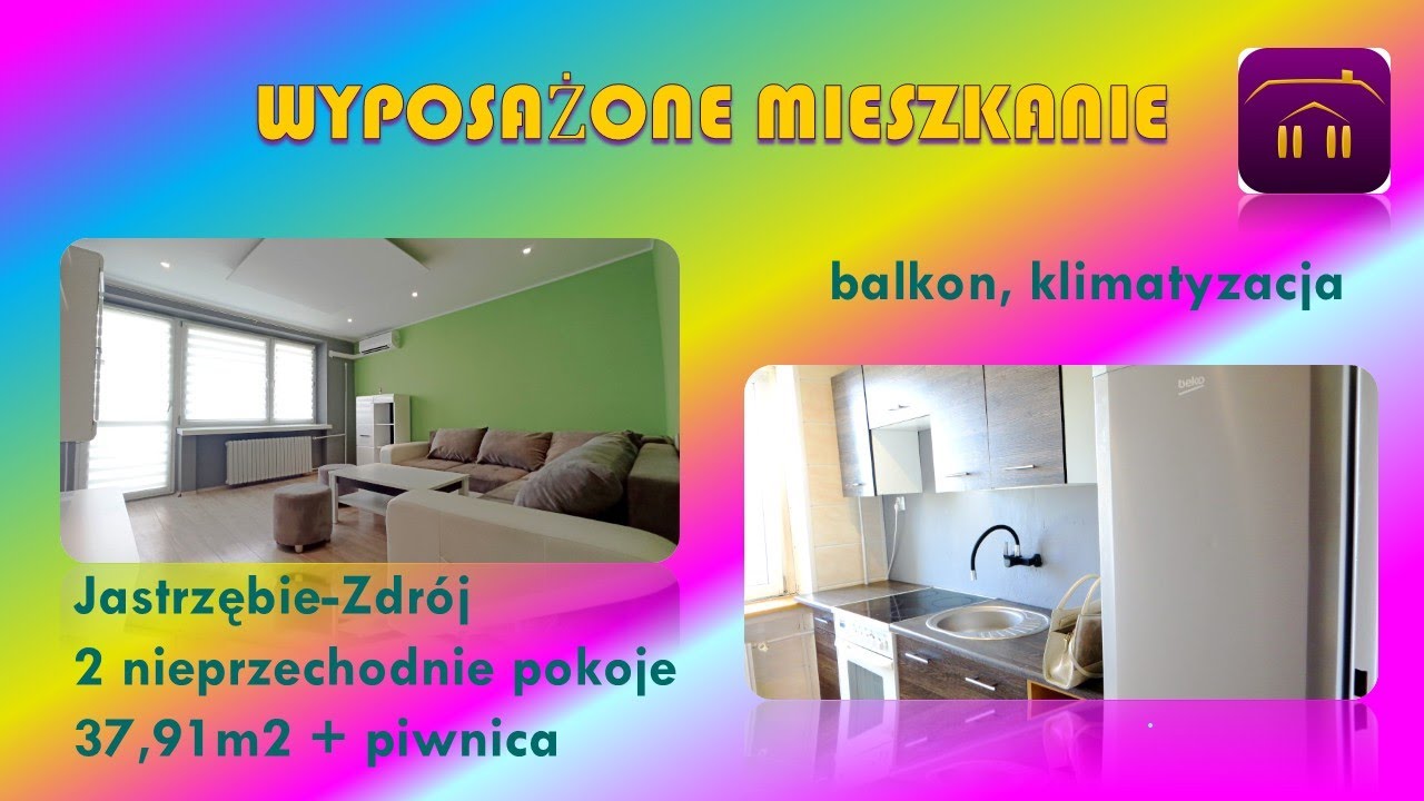 Mieszkanie z wyposażeniem i klimatyzacją.