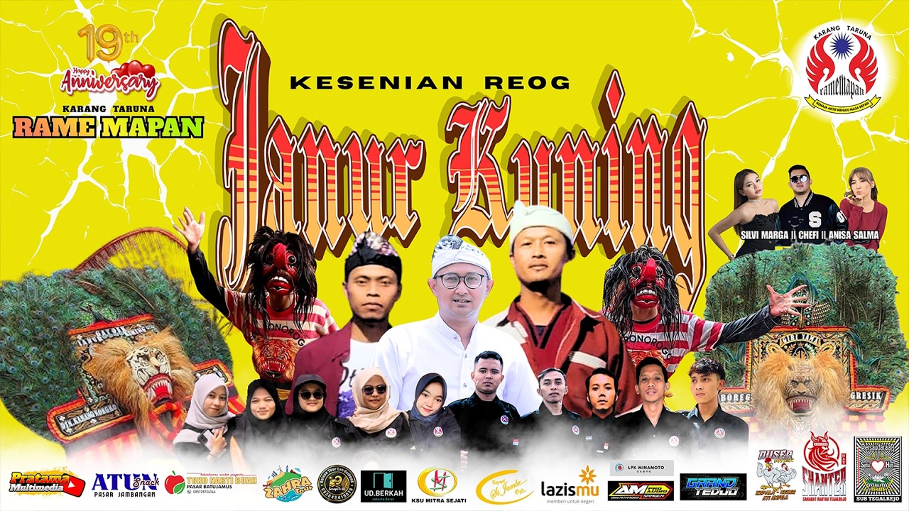 Live  ANNIVERSARY RAME MAPAN / JANUR KUNING FEAT JK MUSIK || AM AUDIO || TEGALREJO, KUTO, KERJO, KRA