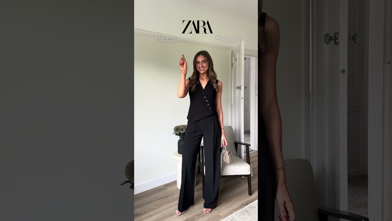 Zara try on haul - keep or return?  #zaranew  #keeporreturn  #zaranewin
