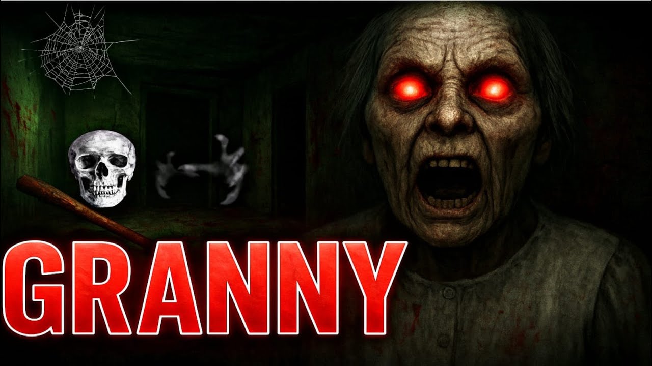 CAN I ESCAPE FROM GRANNY HOUSE | HORROR GAME | GRANNY CHAPTER 1 GAMEPLAY #1....