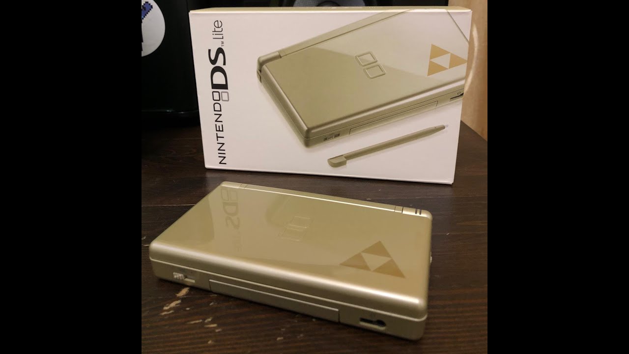 Zelda GOLD NDS Lite Unboxing in 2020!