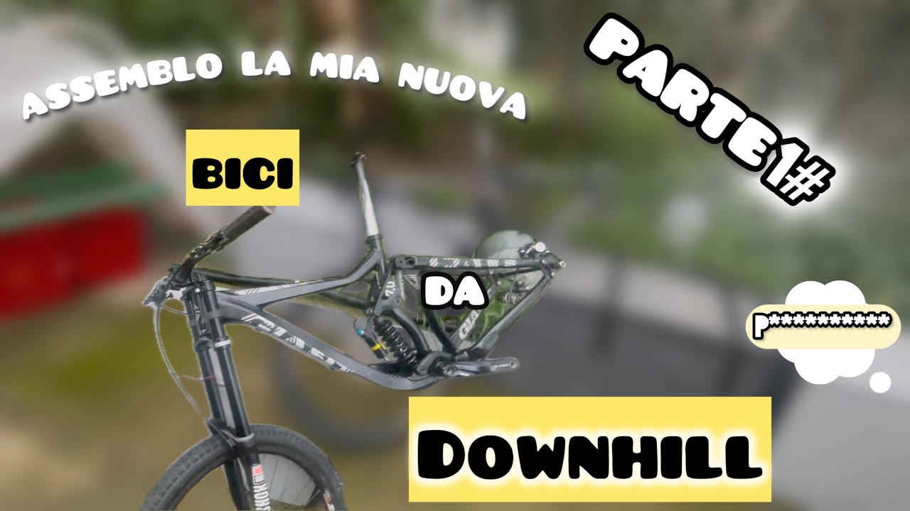 ASSEMBLO LA MIA NUOVA BICI DA DOWNHILL
