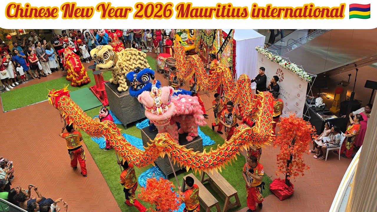 Chinese New Year 2026 Mauritius 🇲🇺 Mela Center point Mauritius चाइनीस न्यू ईयर 2026
