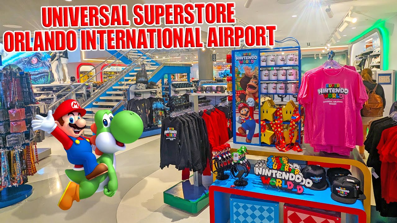 Inside the Universal Orlando Store at Orlando International Airport (2025) [4K]