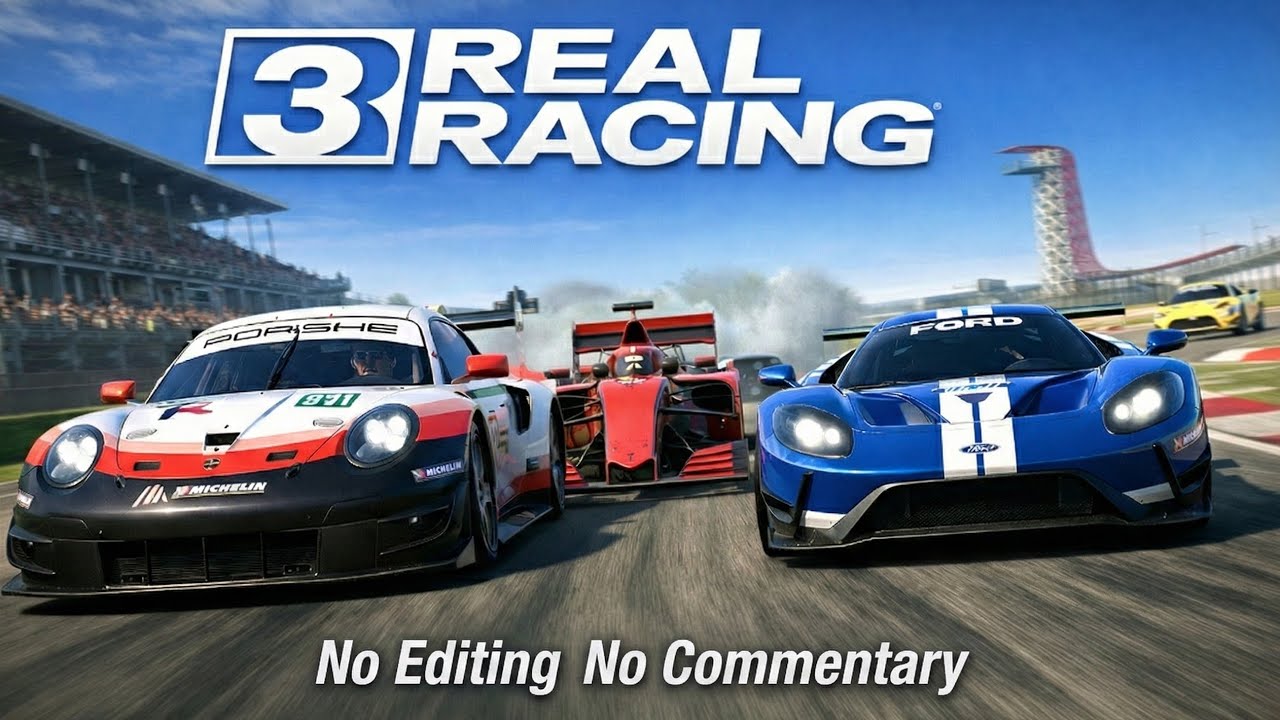 Real Racing 3: Raw Gameplay – Realistic Motorsport Racing (No Commentary, Unedited)