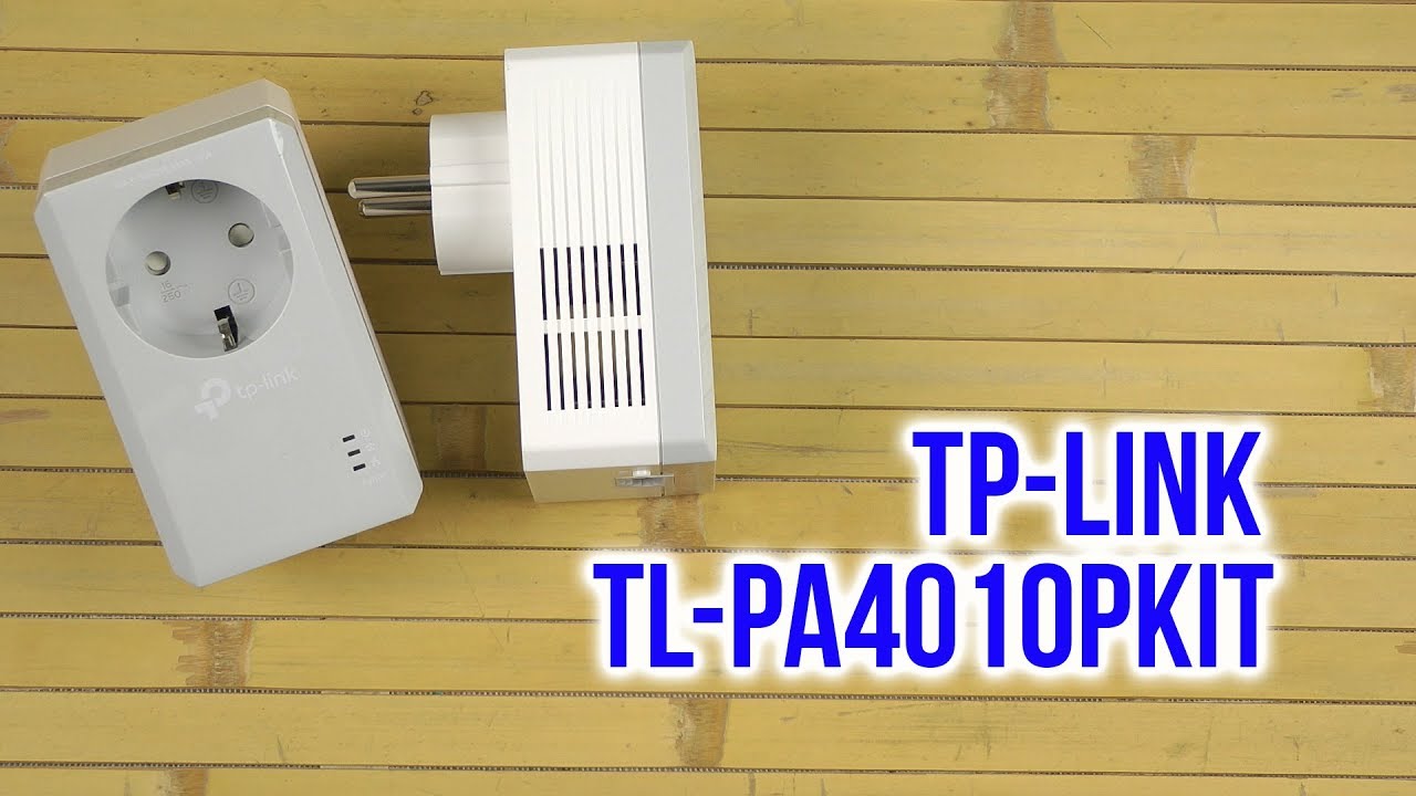 Распаковка TP-LINK TL-PA4010PKIT