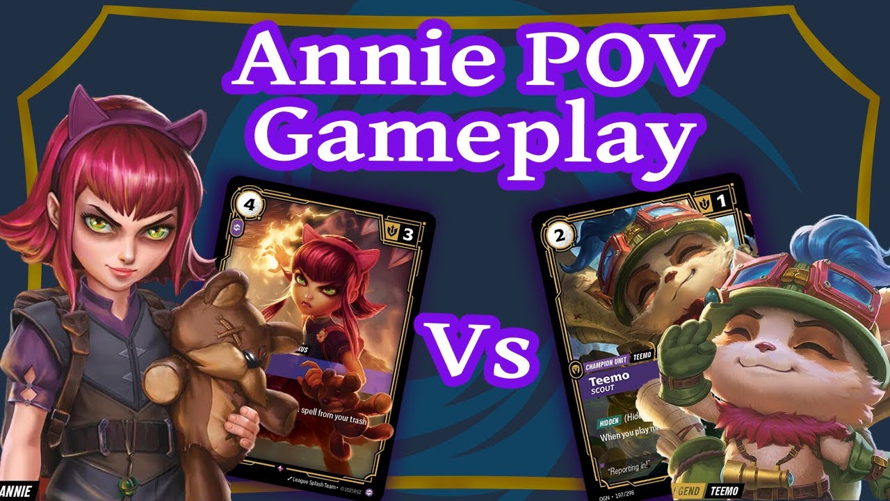 Annie vs Teemo: Lines, Tips & Strategy | Riftbound POV Gameplay