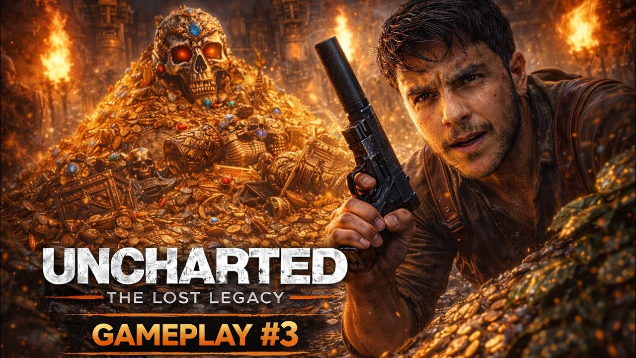 Uncharted The Lost Legacy Gameplay Part 3 | Walkthrough | PC PS4 PS5 
