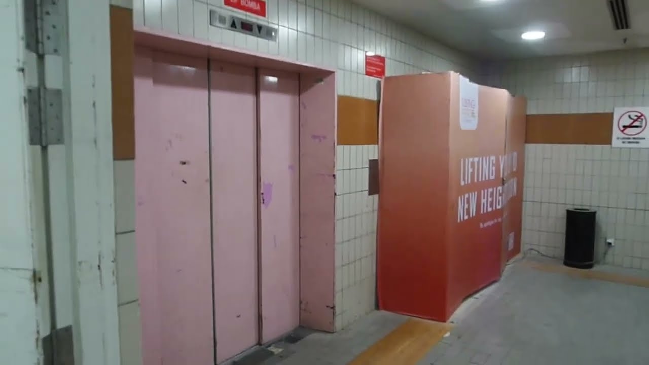 Last ride 1988 Fully original Cargo/Service Lift at Subang Parade Lift lobby 7