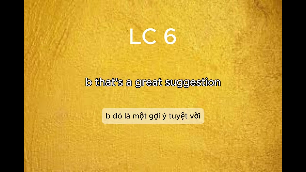 LC 6 Toeic listening nghe thụ động - Không QC