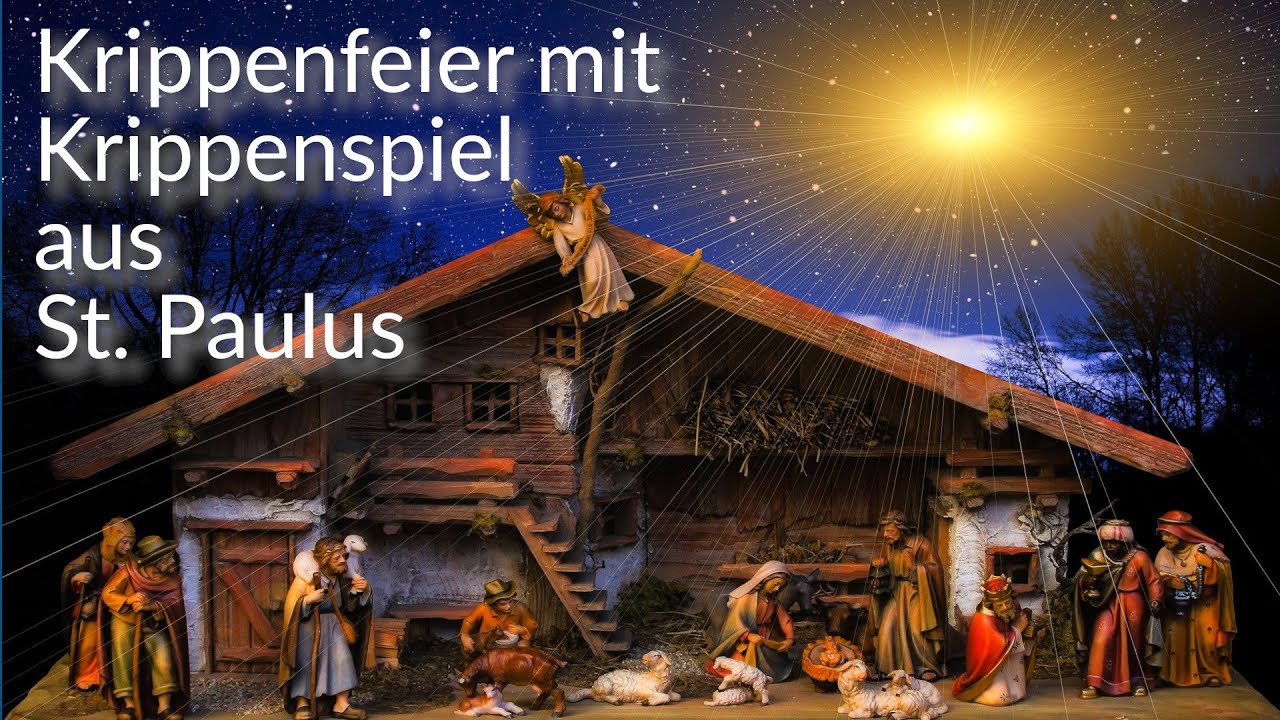Krippenfeier mit Krippenspiel 2020