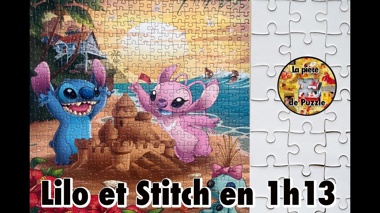 Pour les mondiaux un 500 pieces Lilo et stitch