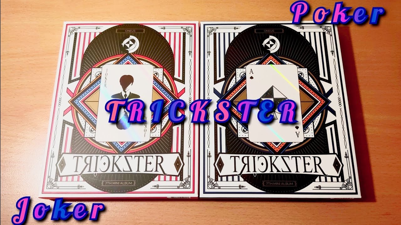 🤡 КЛОУНСКАЯ распаковка альбома ONEUS ♠ Trickster ♠ (Poker & Joker Ver.)