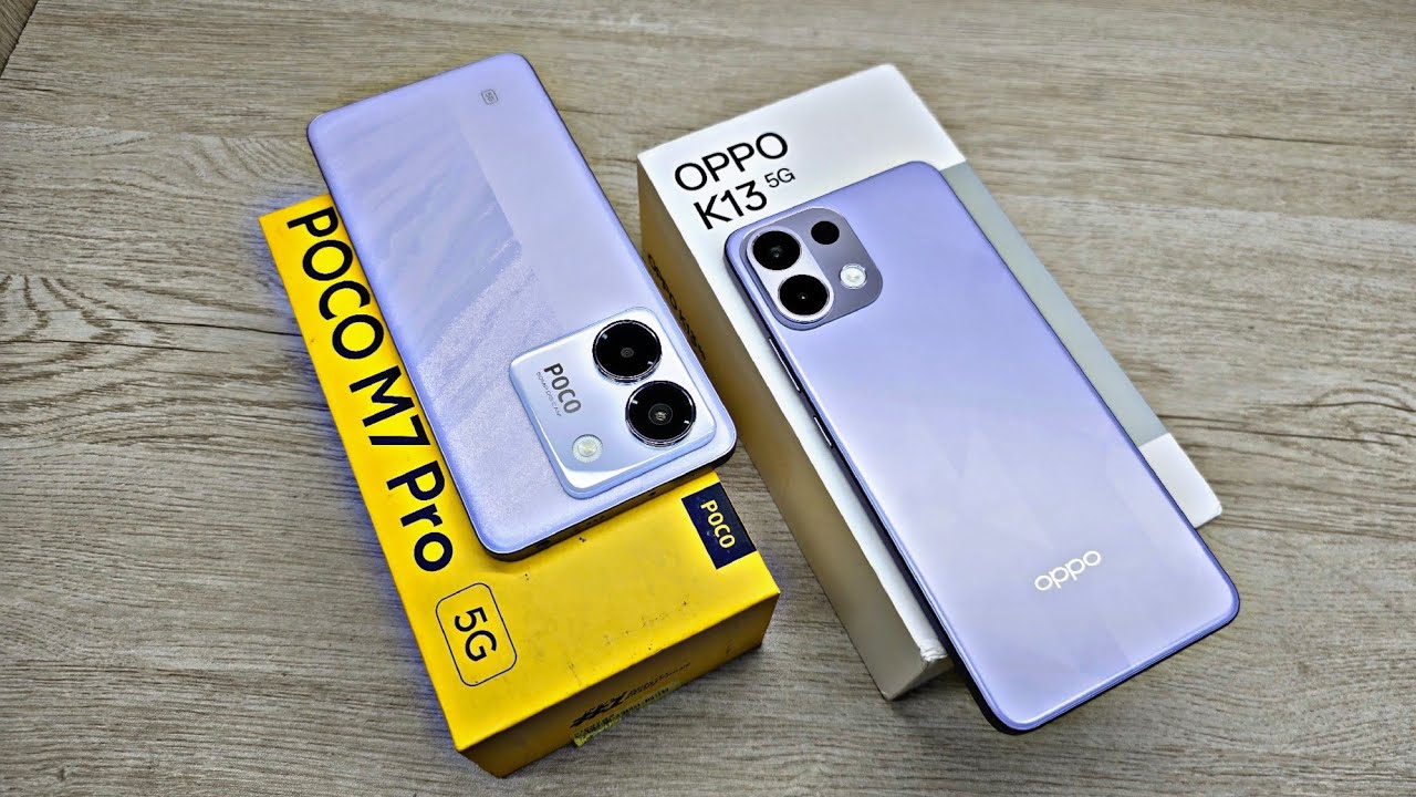 Oppo K13 5G vs Poco M7 Pro 5G - Which Should You Buy ?