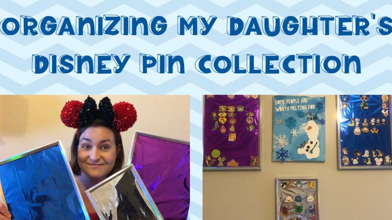 Entire Disney Pin Collection | Organizing and Displaying my daughter’s Disney Pin Collection