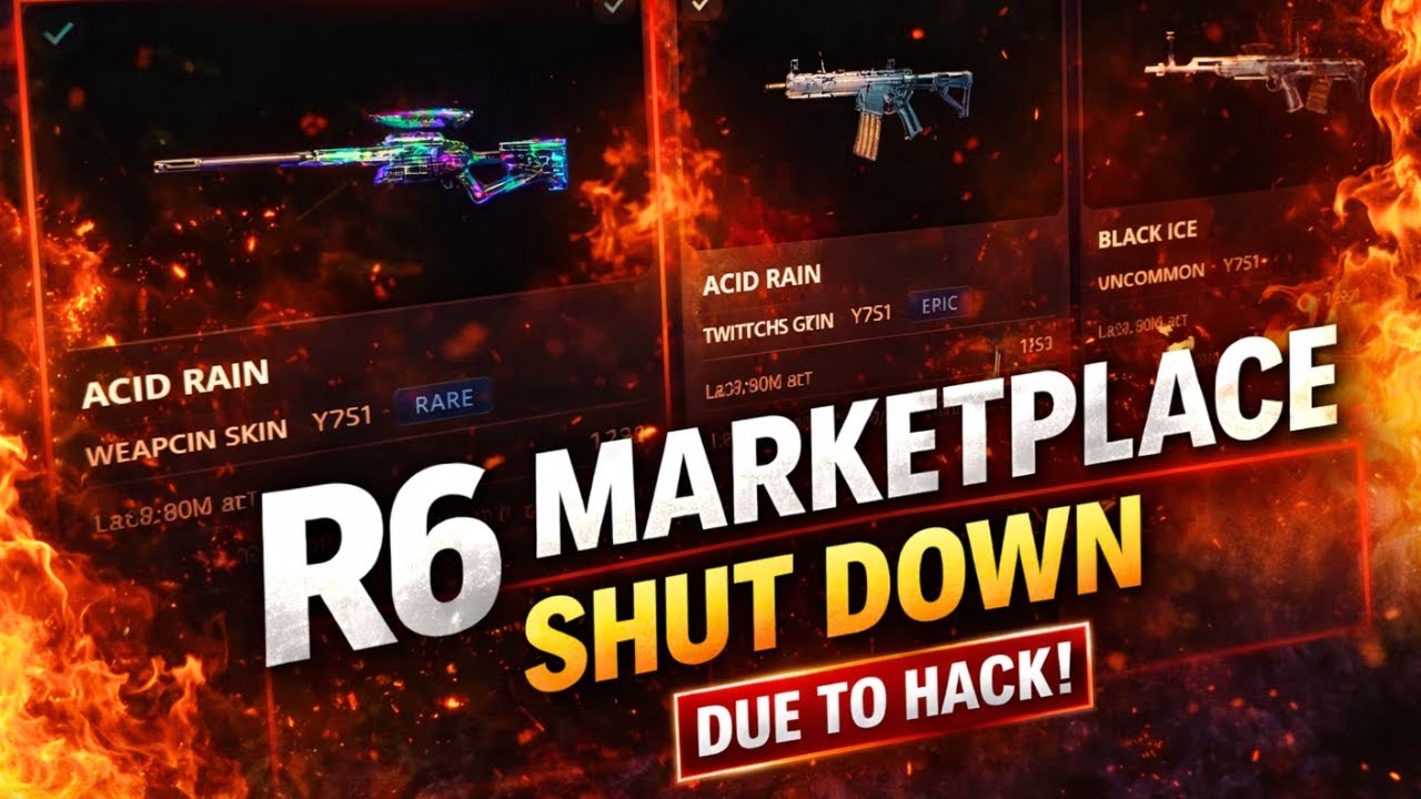 Почему R6 MarketPlace по-прежнему недоступен?