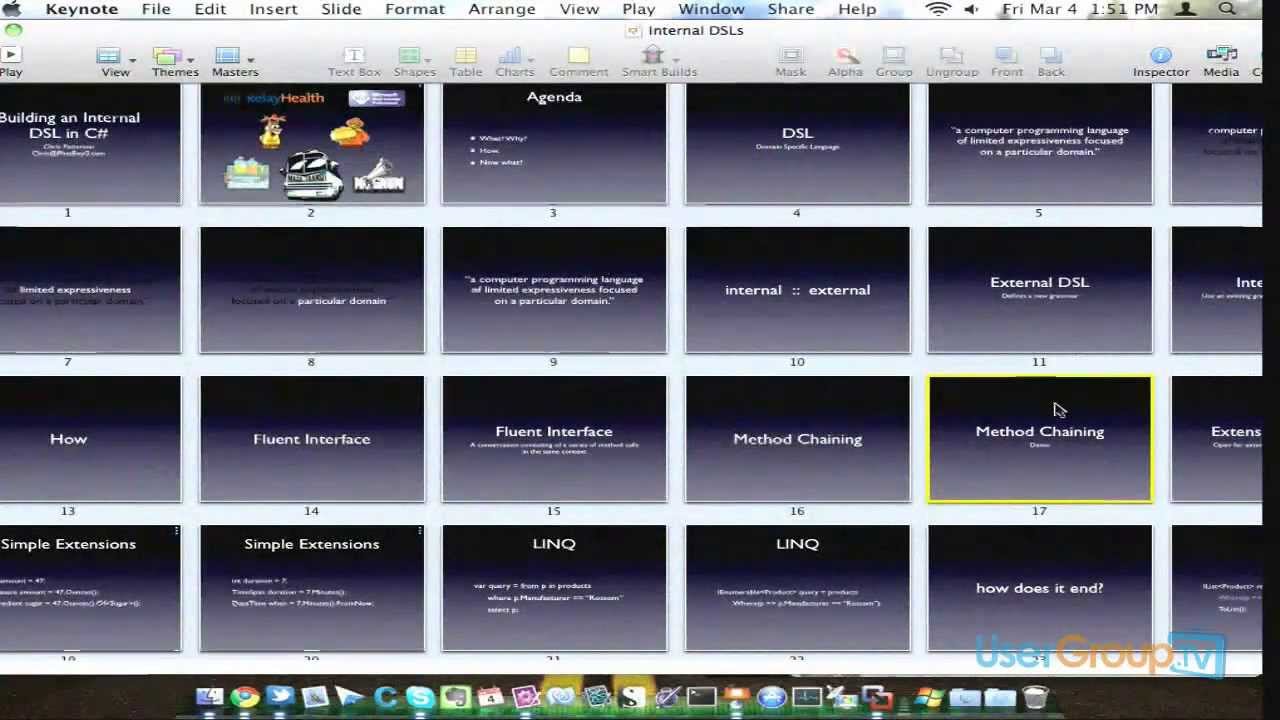 Creating Domain Specific Languages in C# - By Chris Patterson