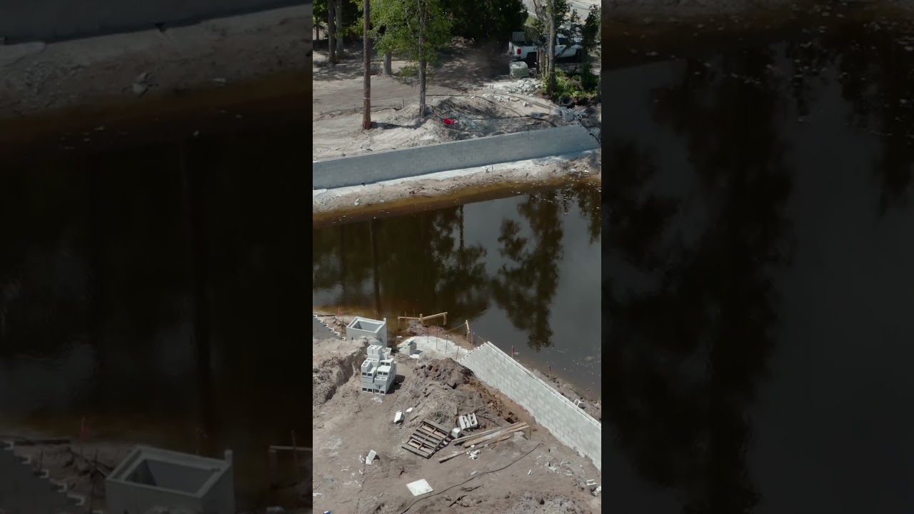 Infrastructure Milestone: Water Retention & Water Lines Done | Blueprint Industrial Capital