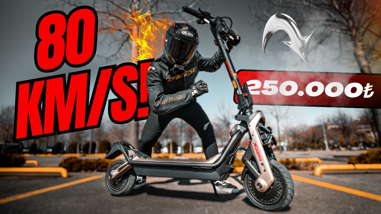 250.000₺’lik SCOOTER ile ARABA TOKATLAMAK! | Segway GT3 PRO | Kuryeler ŞOK OLUYOR