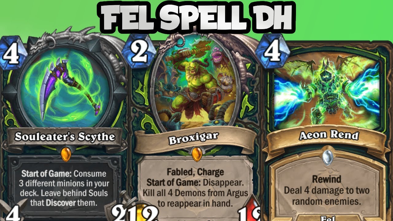 You Can Run 4 MINIONS in Scythe DH with BROXIGAR!!