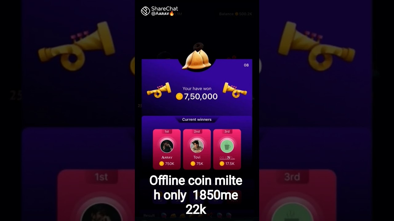 Sharechat Greedy Game🍿 ha*k and Tricks | Greedy game tricks | unlimited coins giving | Greedy game