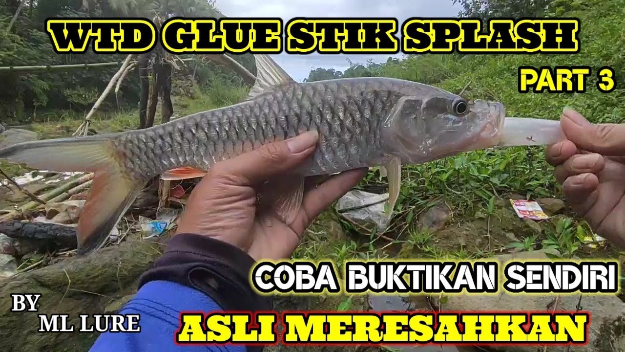 WTD GLUE STIK SPLASH ML LURE HANDMADE KILLER