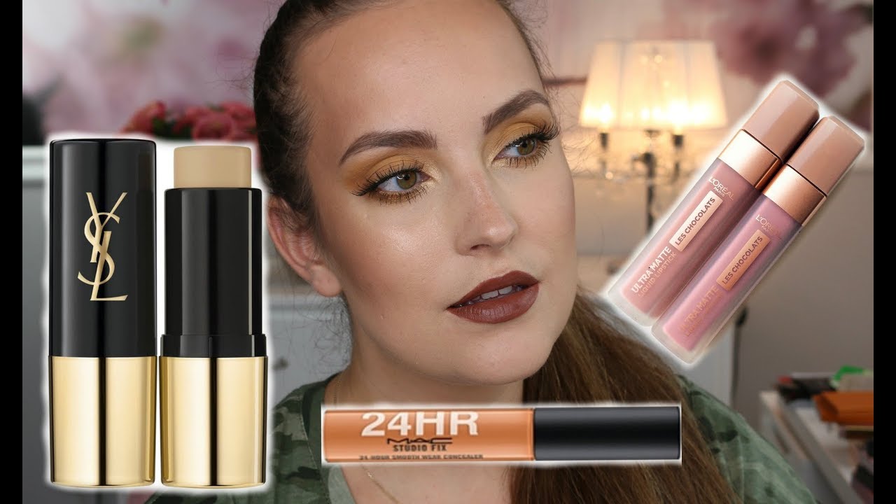 NIC SIĘ NIE NAUCZYŁAM test podkładu w sztyfcie, korektor jak piórko i test szminek L'Oreal GRATIS