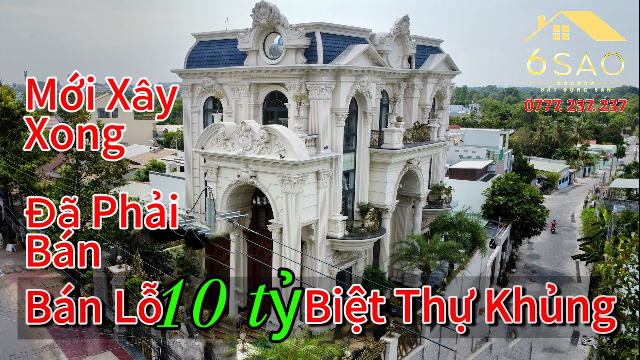 BÁN LỖ 10 TỶ|Biệt Thự 2 Mặt Tiền 800m2 sàn | MỚI XÂY XONG ĐÃ PHẢI BÁN LỖ | BDS 6 Sao #bietthu