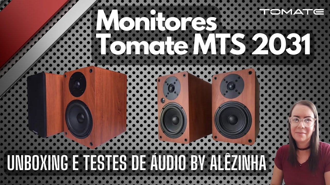 CONHEÇA O MELHOR MONITOR DE ÁUDIO DA TOMATE - MTS 2031 - UNBOXING, REVIEW E TESTES DE ÁUDIO