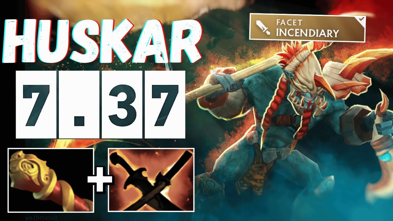 THIS NEW FACET MADE HUSKAR MELT HIS ENEMY !!! Huskar Dota 2