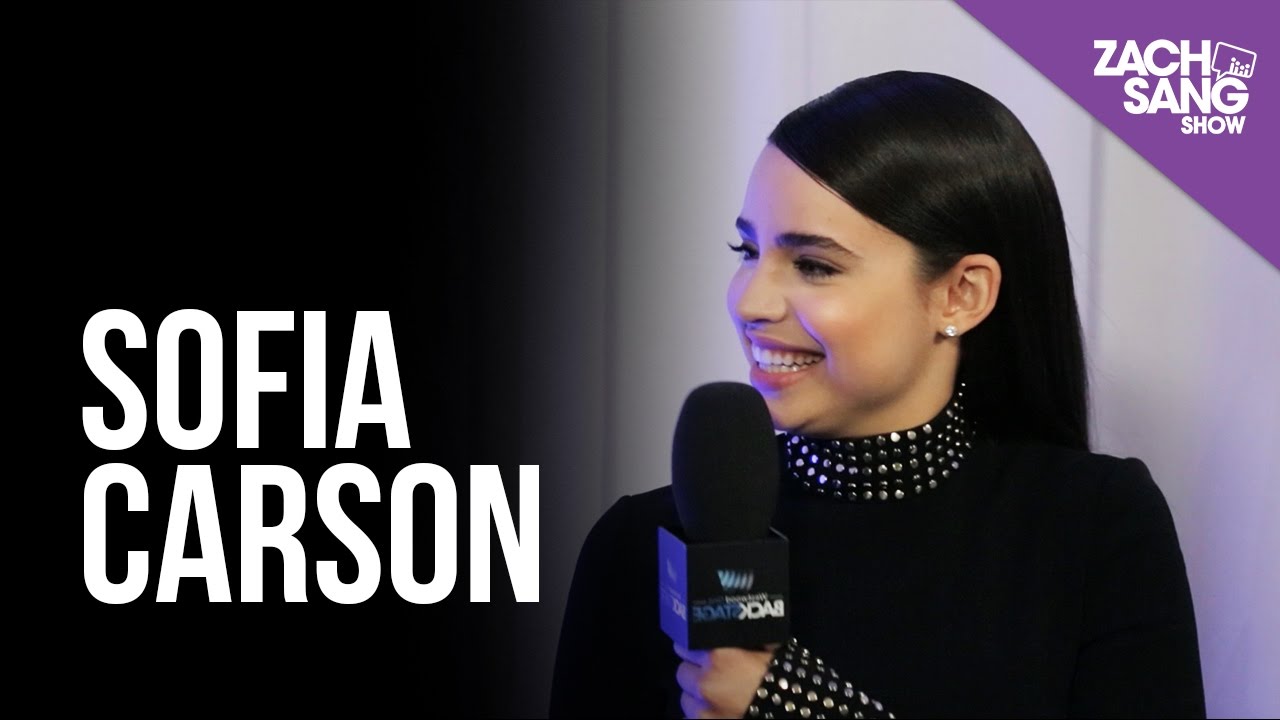 Sofia Carson I Backstage at the AMAs