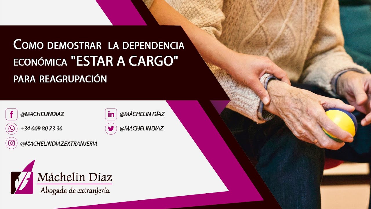 Cómo demostrar  la dependencia económica 